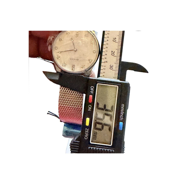 Gucci G Timeless Diamond Mother of Pearl Watch - Picture 9 of 10